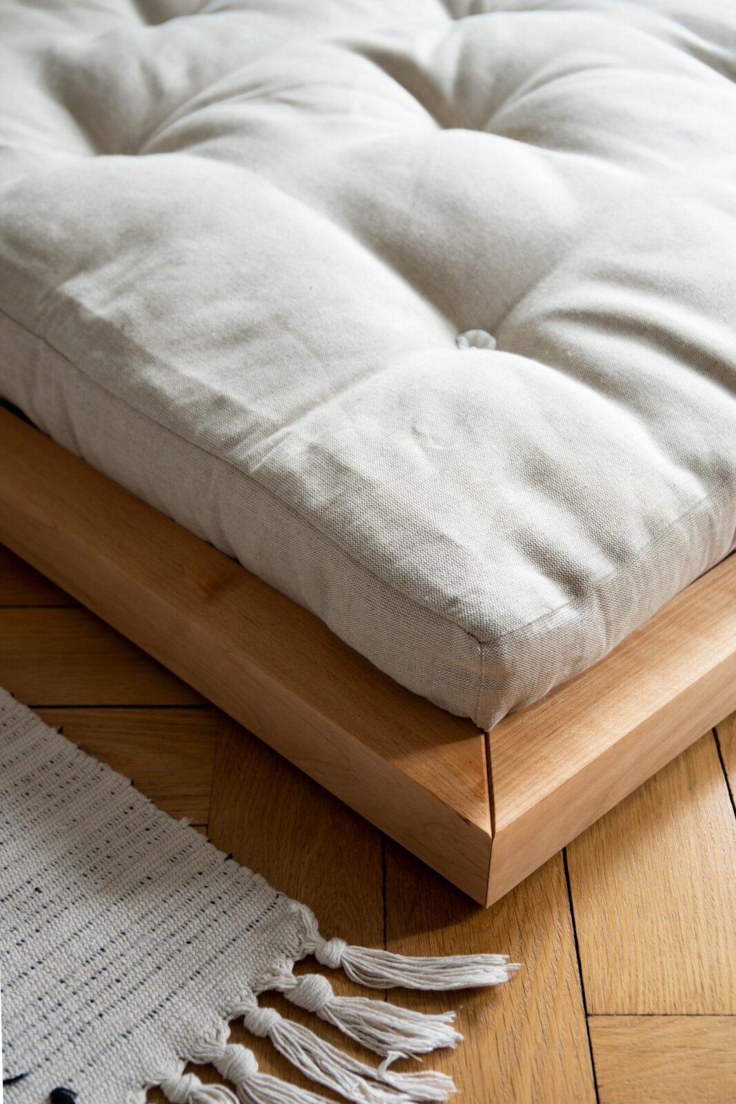 Łóżko TATAMI – prosta konstrukcja idealna do stylu japandi i pokoju w stylu Montessori - obrazek 2