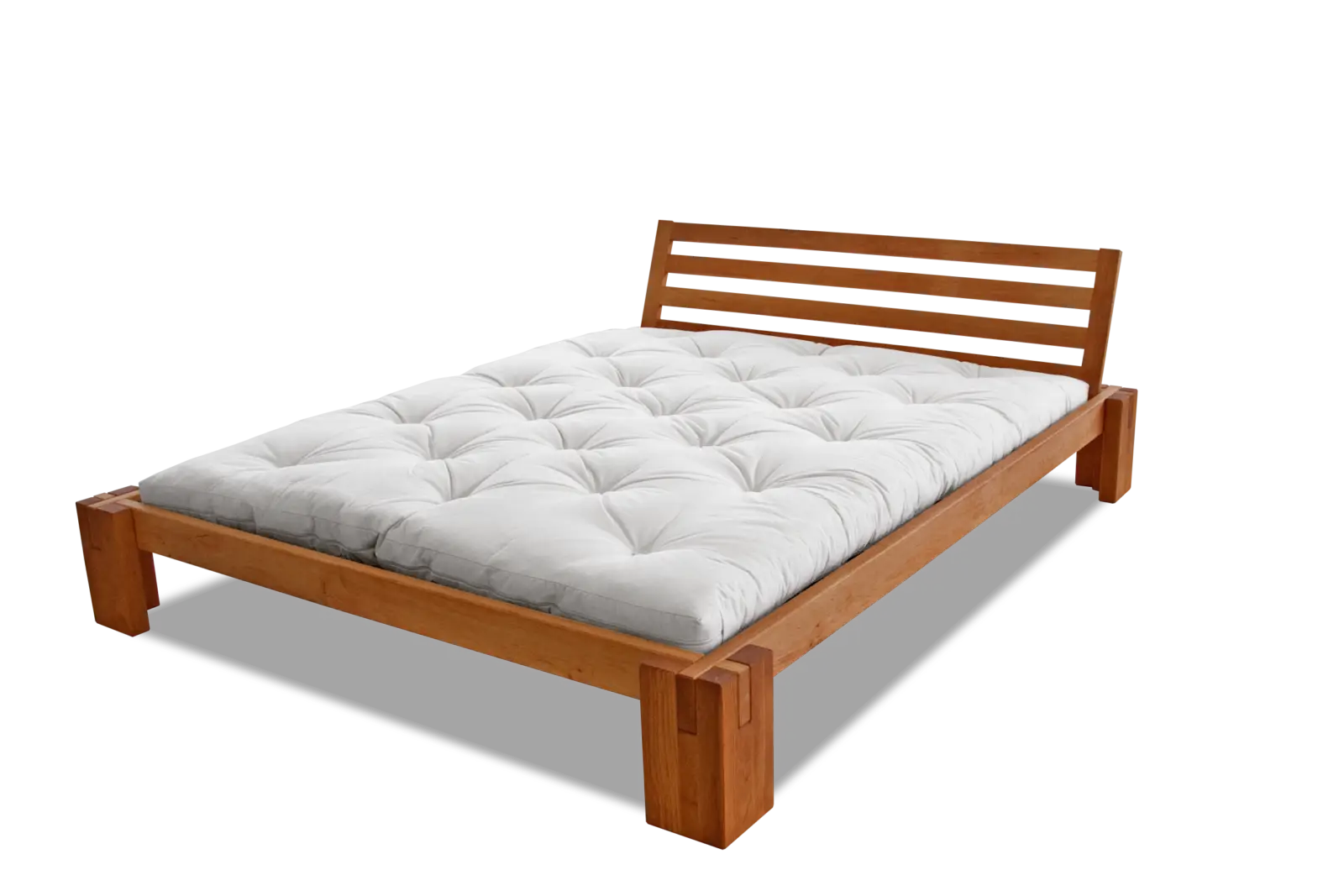 Minimalistyczne łóżko drewniane BASIC – piękne w swej prostocie - obrazek 6