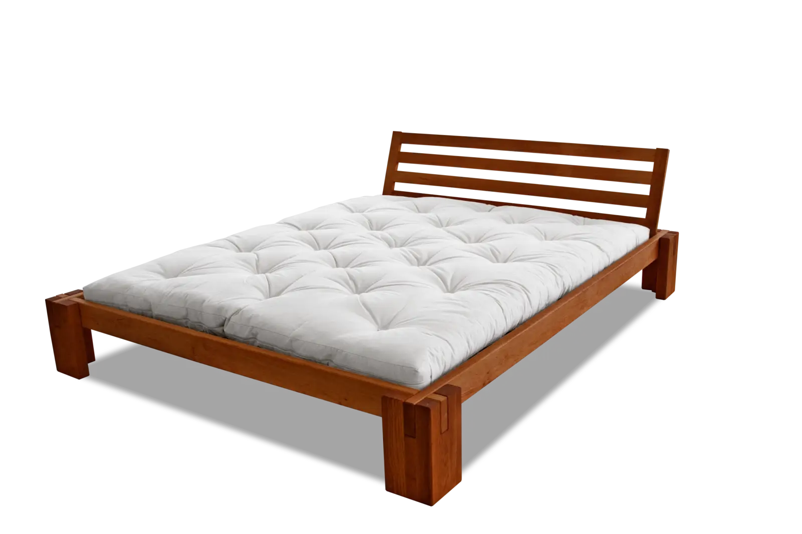Minimalistyczne łóżko drewniane BASIC – piękne w swej prostocie - obrazek 7